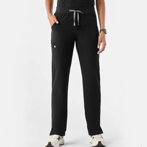 Figs Kade cargo scrub pants - black